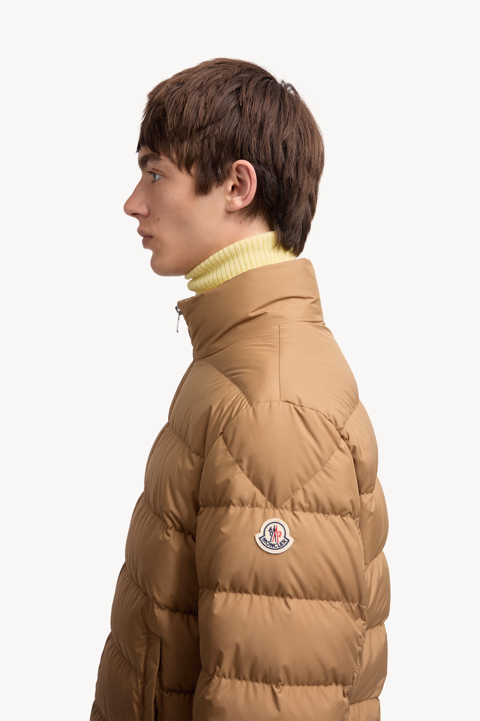 Doudoune courte Baudinet Hommes Beige Moncler 4